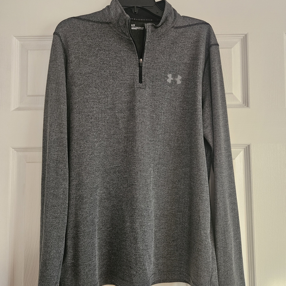 Under Armour Gray Quarter-Zip Pullover